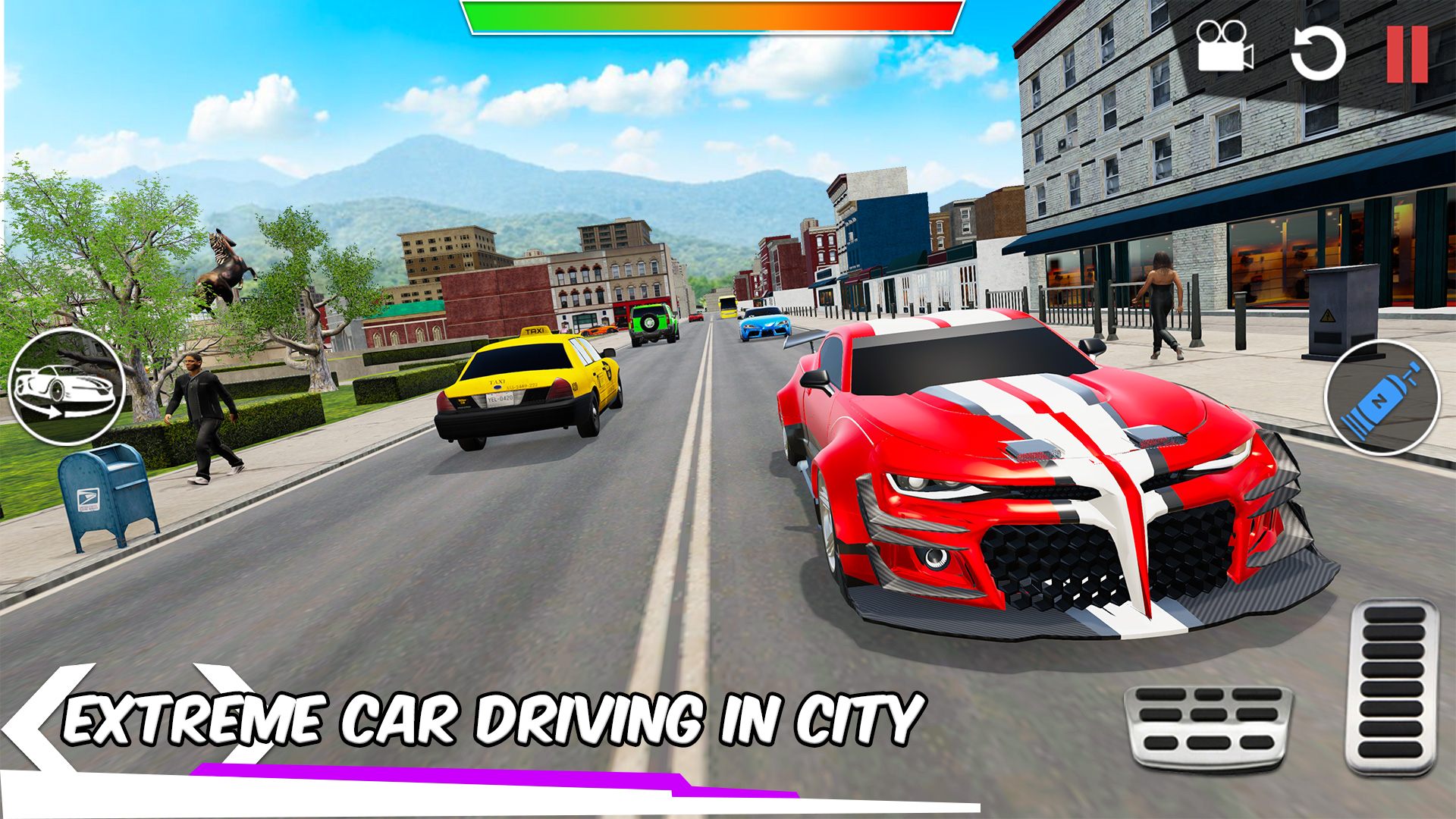 Extreme Car Driving Simulator Online 2026 - City Moto Racing Games